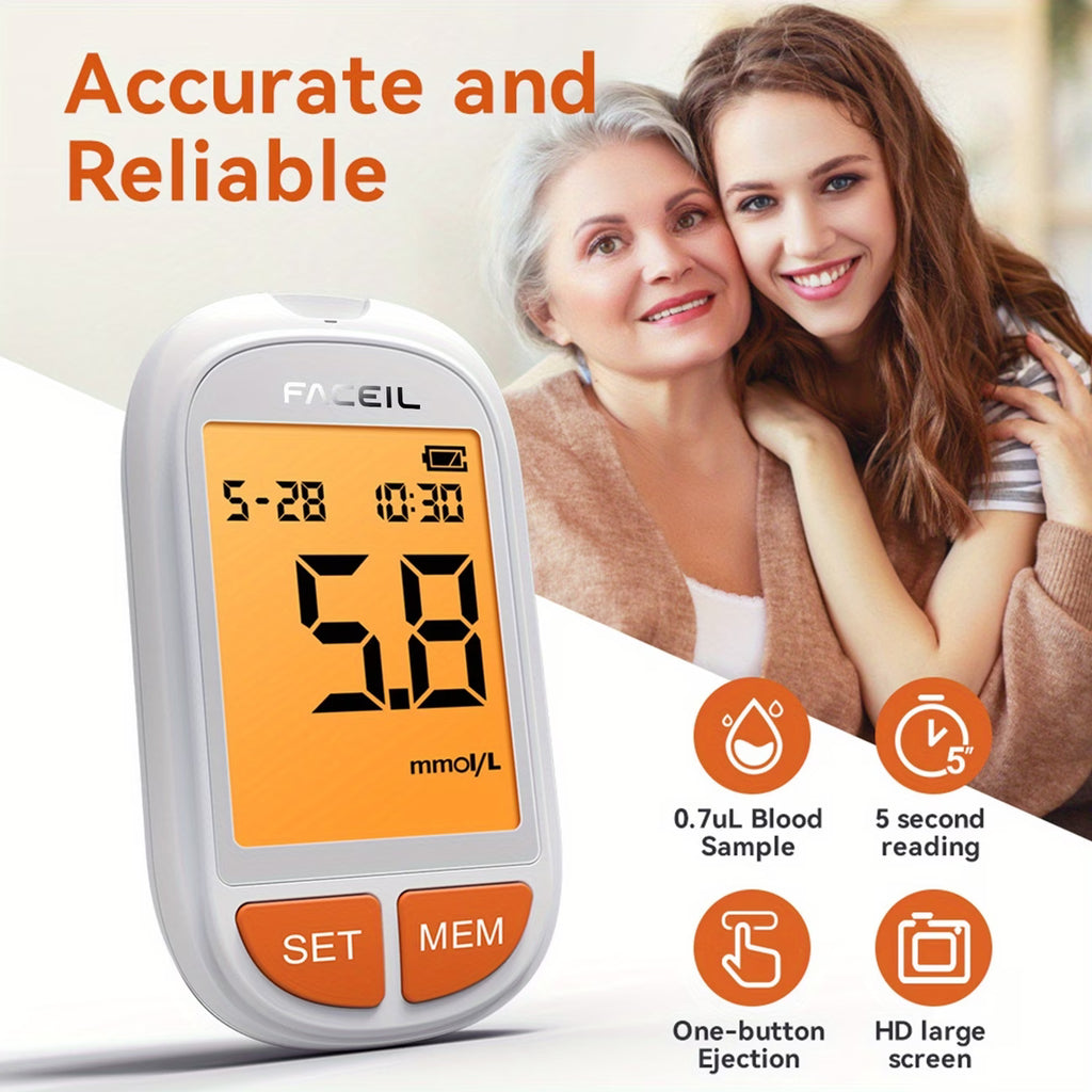 GlucoGuard™ Smart Blood Glucose Monitor