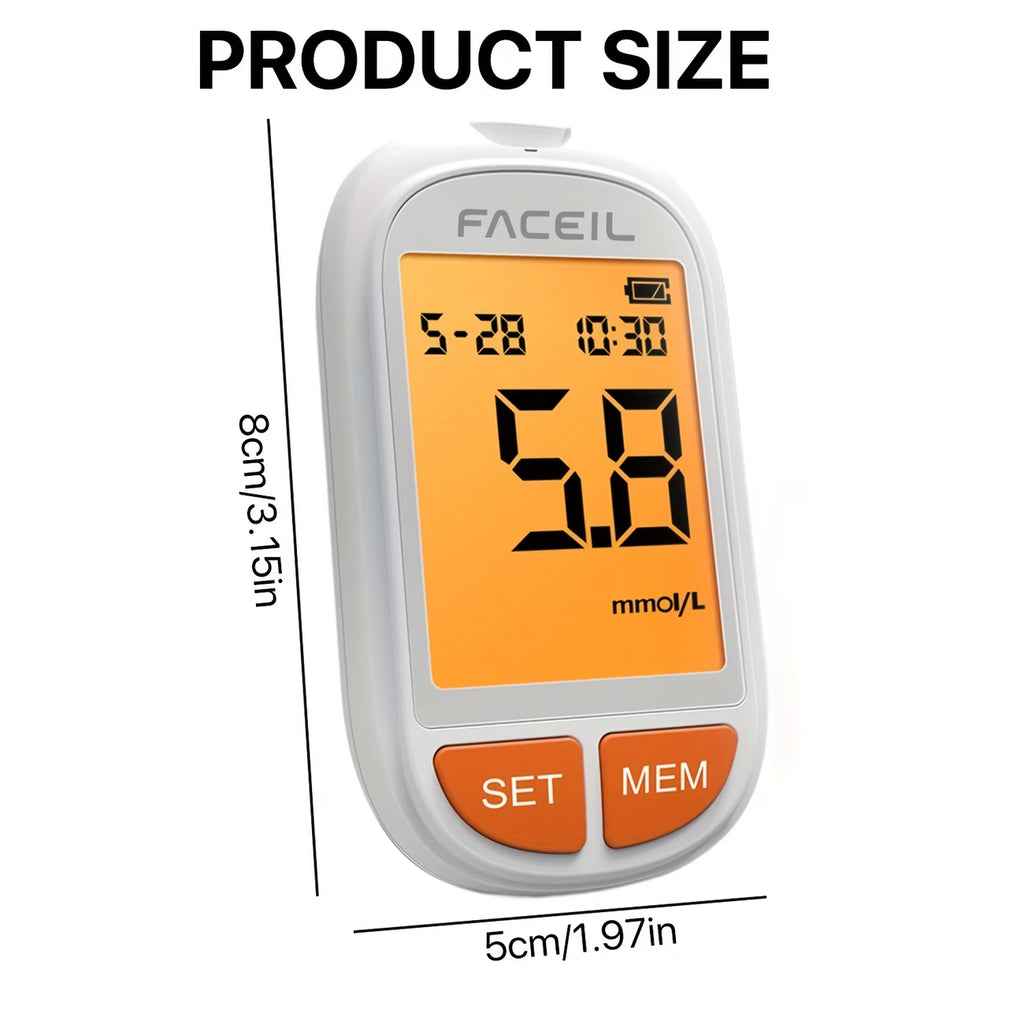 GlucoGuard™ Smart Blood Glucose Monitor