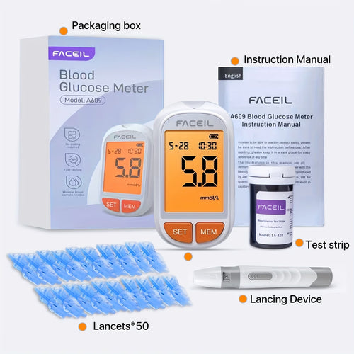 GlucoGuard™ Smart Blood Glucose Monitor