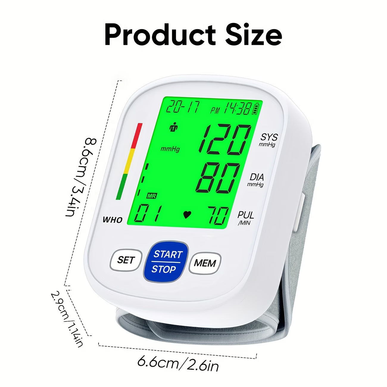 PulseGuard™ Pro Blood Pressure Monitor
