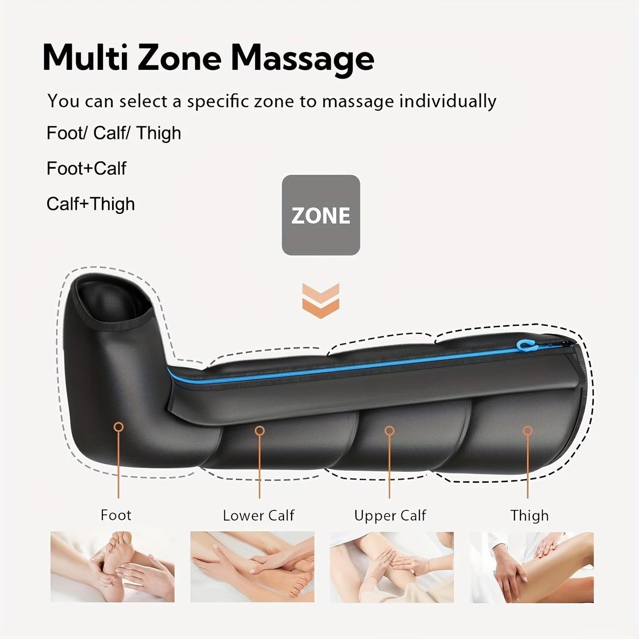 LegRelief™ Air Compression Massager.