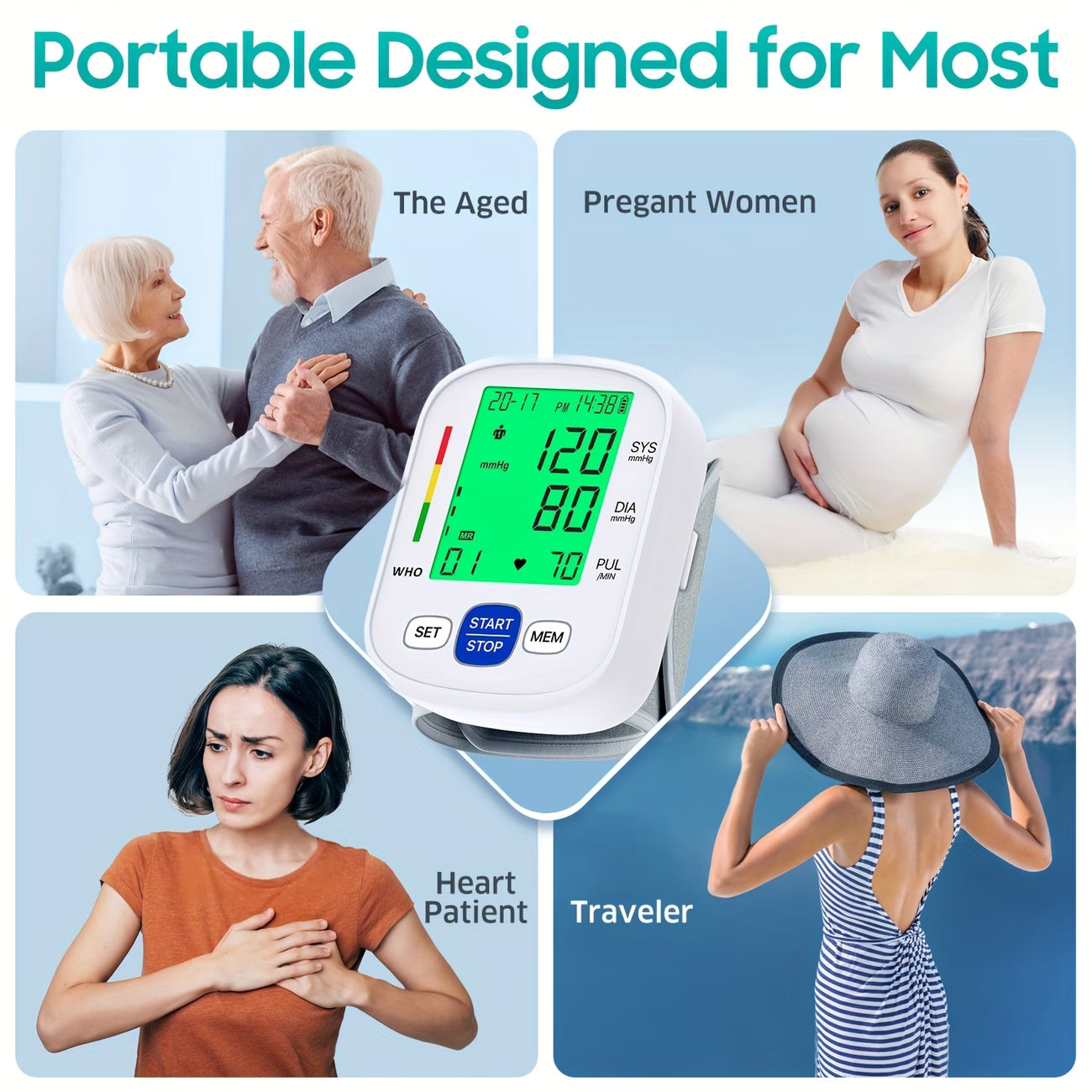 PulseGuard™ Pro Blood Pressure Monitor
