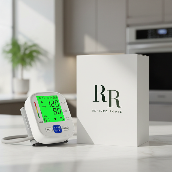 Blood Pressure Monitor - Kitchen Scene