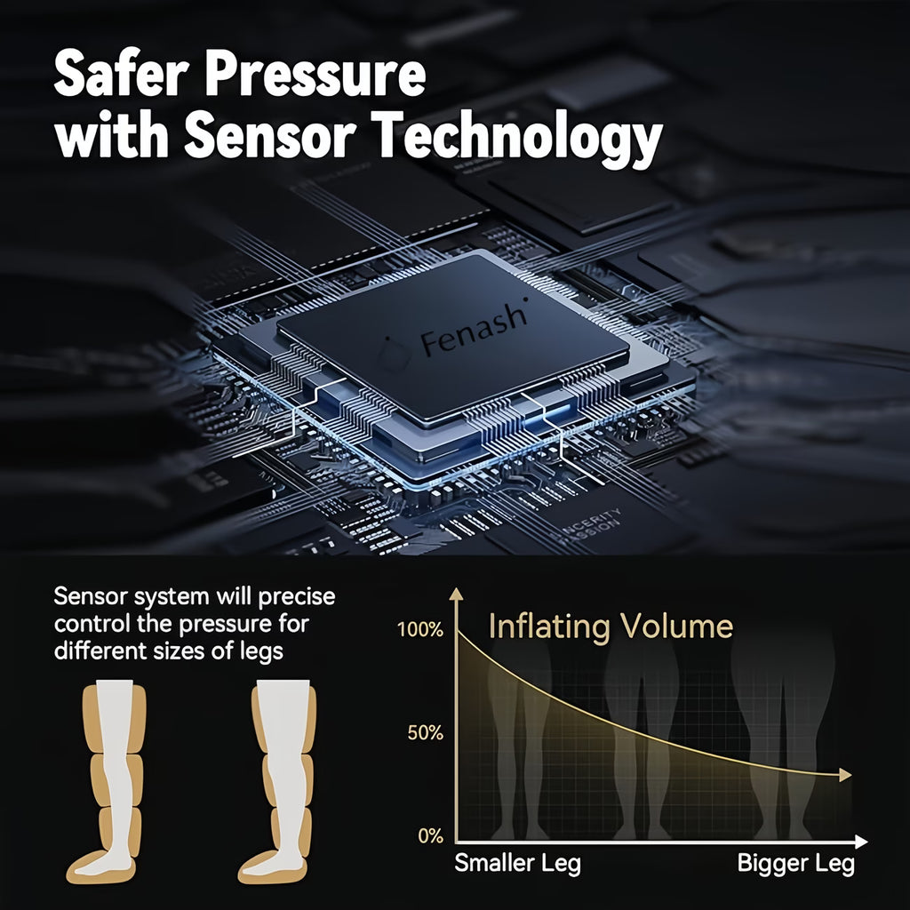 LegRelief™ Air Compression Massager.