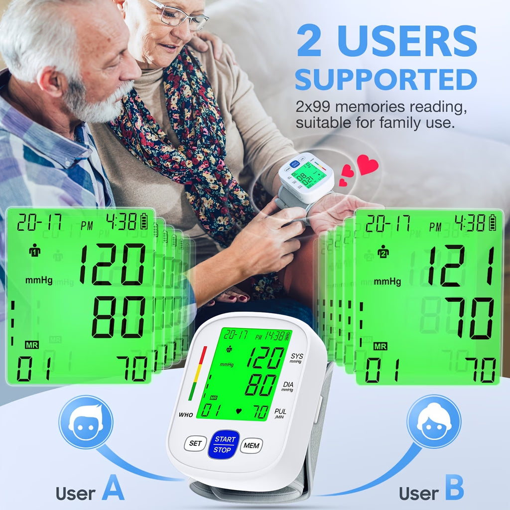 PulseGuard™ Pro Blood Pressure Monitor