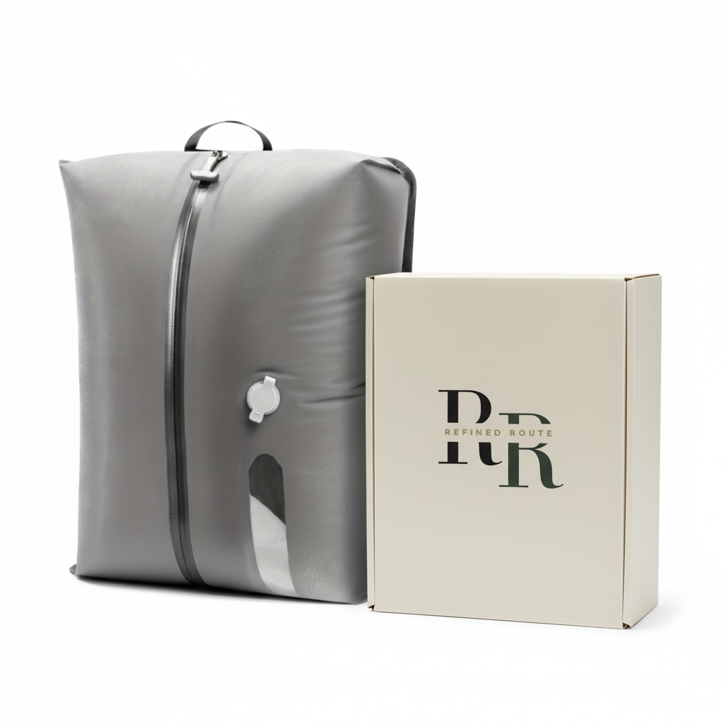 Refined Route Vacuum Pro™ The Bag that saves you space !