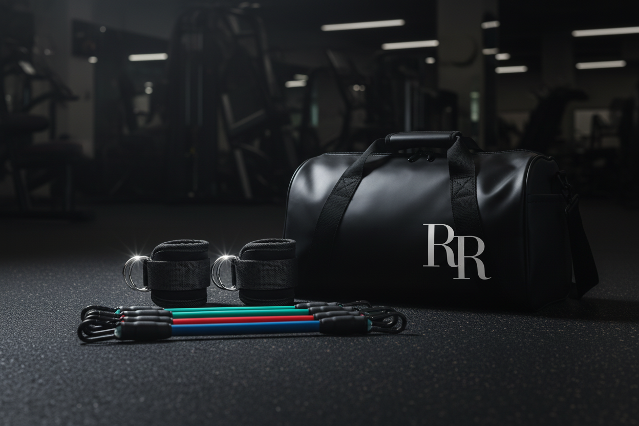 Refined Route – Ankle Straps & Resistance Bands Gym Lifestyle