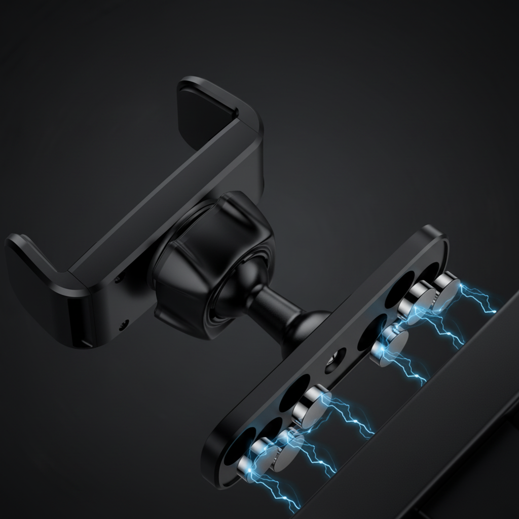 Refined Route – Magnetic Phone Holder Premium Tech Shot